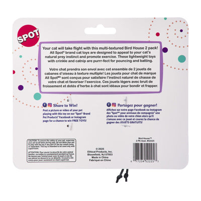 Spot Birds And Homes 2 Pack Assorted
