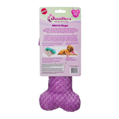 Spot Soothers Warm Hug Bone Dog Toy Assorted, 1ea/12 in