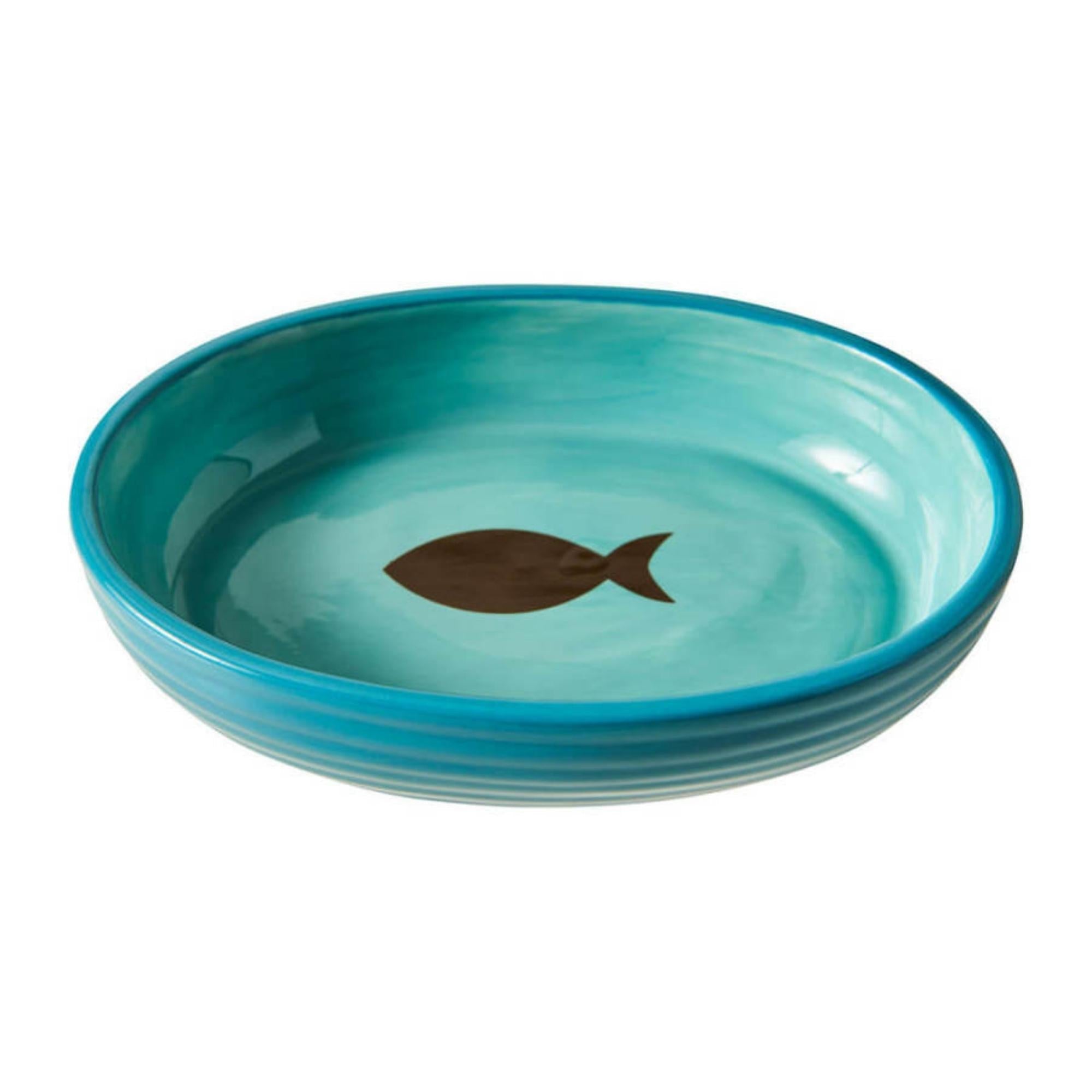Spot Elegance Cat Bowl Aqua, 1ea/6 in Default Title