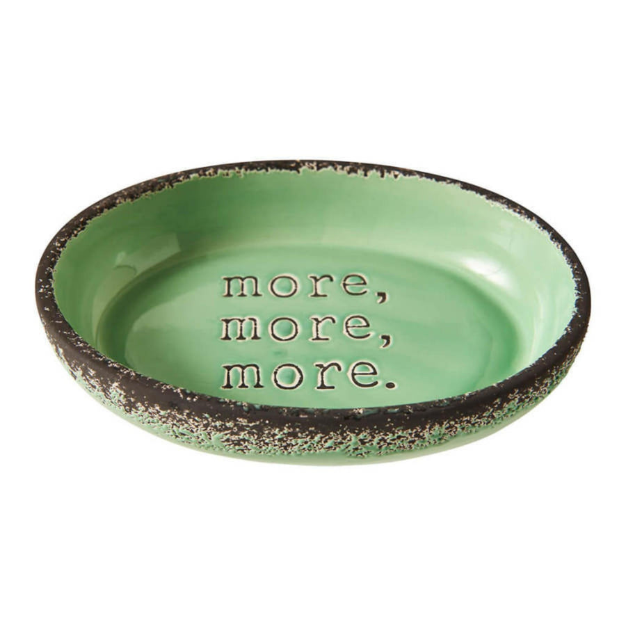 Spot More More Cat Bowl Avocado, 1ea/6 in Default Title