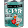 Against the Grain Nothing Else 100% One Ingredient Adult Wet Dog Food Duck, 11oz. (Case of 12)