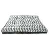 **Arlee Ortholux Bella Orthopedic Mattress Zig Zag Bone Charcoal 32 X 24 X 6 Inch