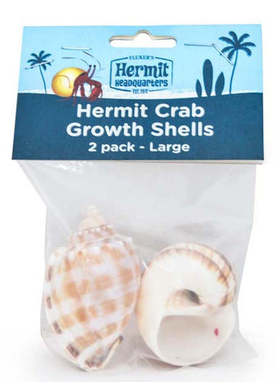 Fluker's Hermit Crab Growth Shells Assorted 1ea/2 pk, LG