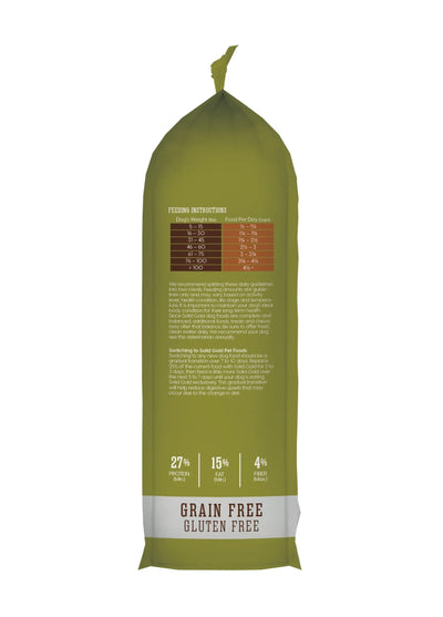 Solid Gold Dog Wild Heart Quail Grain Free 24Lb