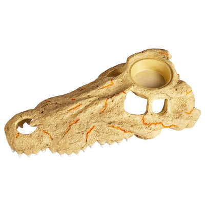 Zilla Rapid Sense Decor Large Crocodile Skull 1ea/Large