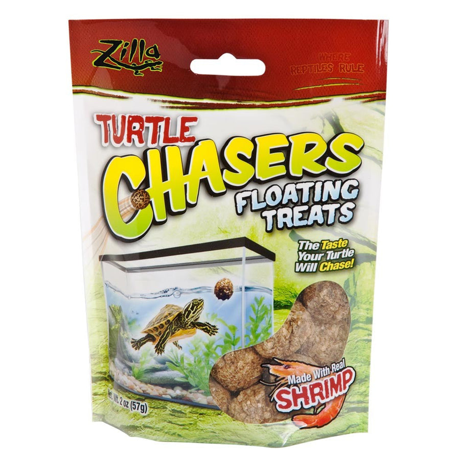 Zilla Turtle Chasers Floating Treats Shrimp, 1ea/2 oz