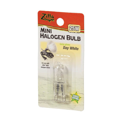 Zilla Light & Heat Mini Halogen Bulbs Day White 1ea/25 W