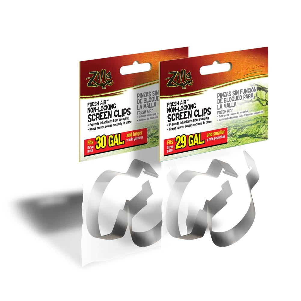 Zilla Nonlocking Screen Clips 1ea/Large
