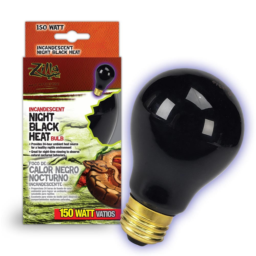 Zilla Incandescent Bulb Night Black, 1ea/150 W
