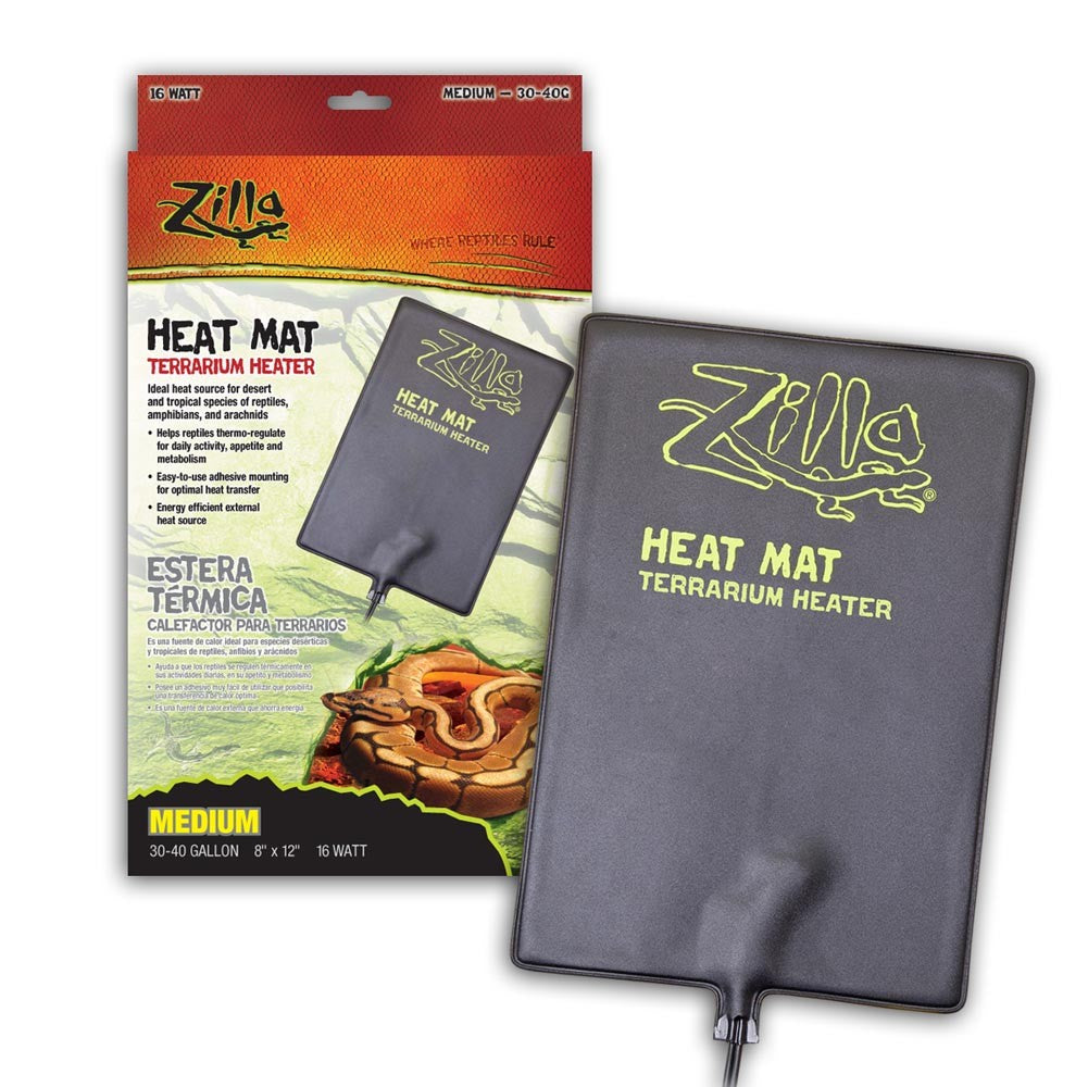 Zilla Heat Mat Black, 1ea/3040 gal