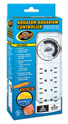 Zoo Med AquaSun Aquarium Controller Timer and Power Strip White 1ea