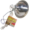 Zoo Med Repti Economy Clamp Lamp Fixture Silver 1ea/8.5 in