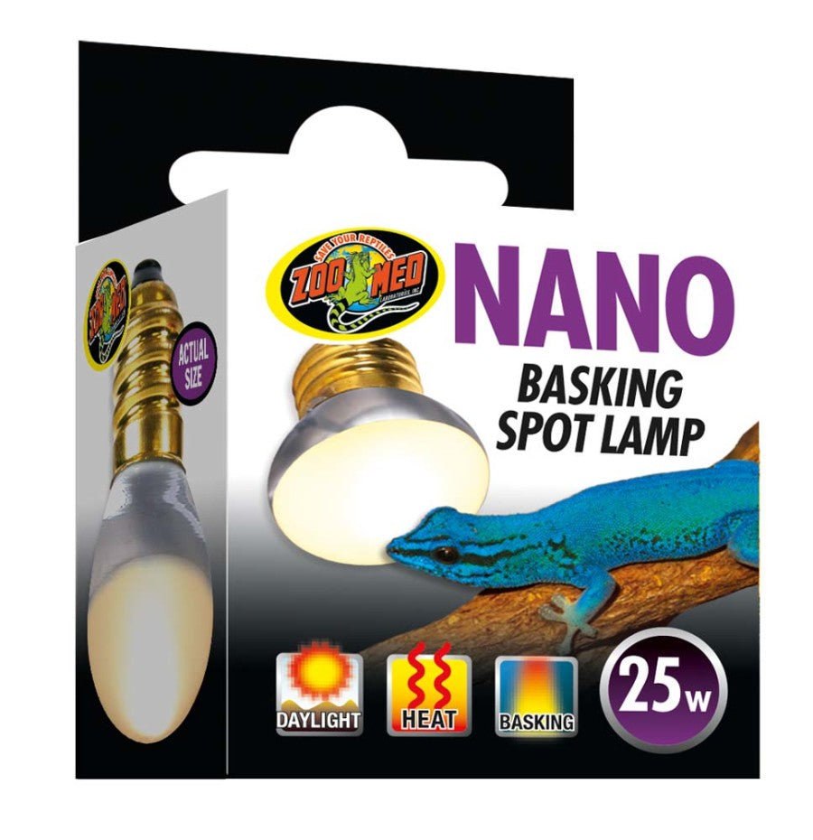 Zoo Med Nano Basking Spot Lamp White, 1ea/25 W