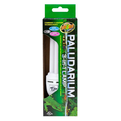 Zoo Med Paludarium 3-in-1 Lamp White 1ea