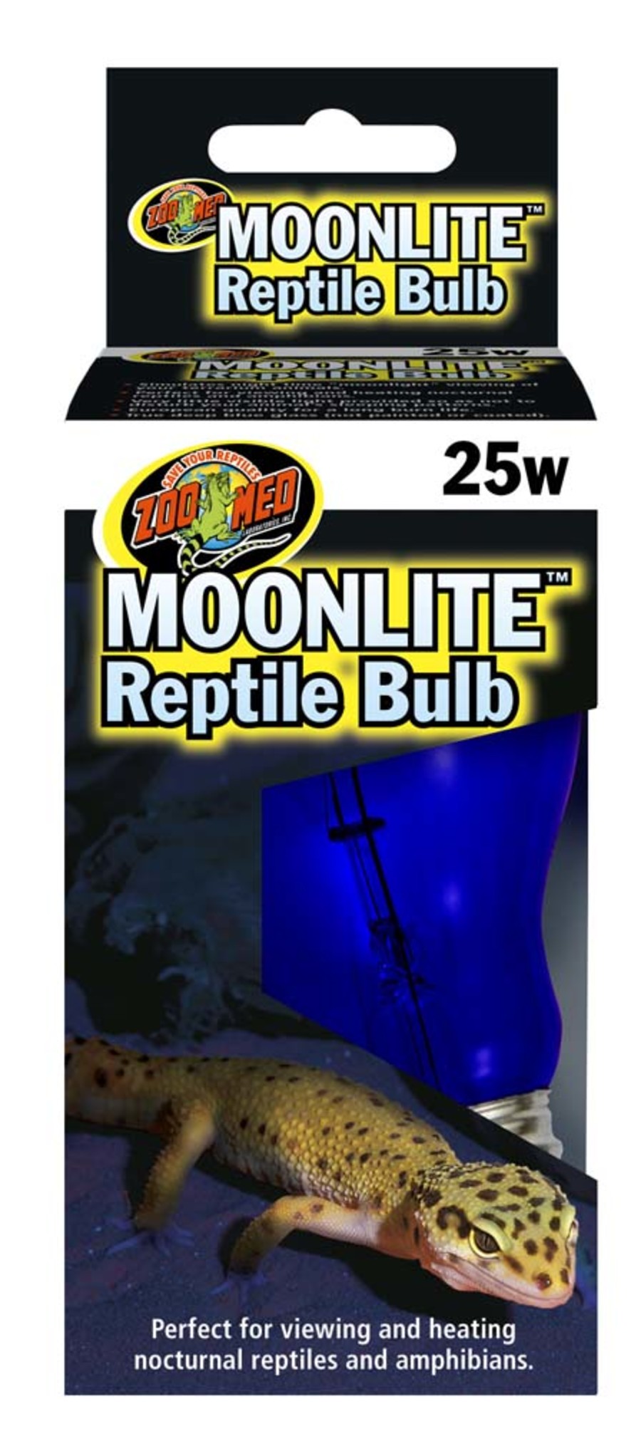 Zoo Med Moonlite Reptile Bulb Deep Blue, 1ea/25 W