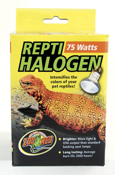 Zoo Med ReptiHalogen Heat Lamp 1ea/75 W