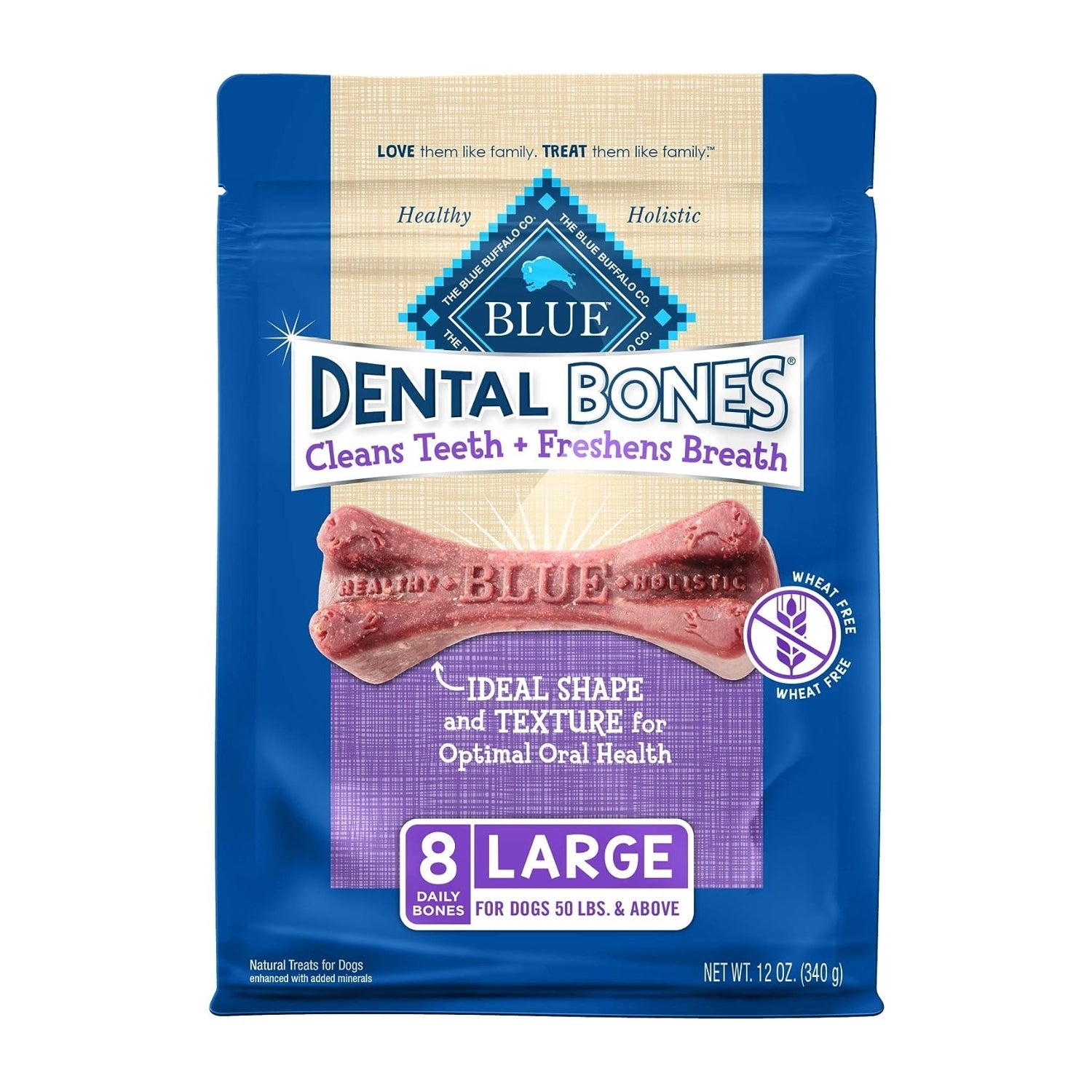 Blue Buffalo Dental Bones Large 12oz.