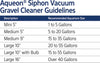 Aqueon Aquarium Siphon Vacuum Gravel Cleaner With Bulb 1ea/Large - 10 in