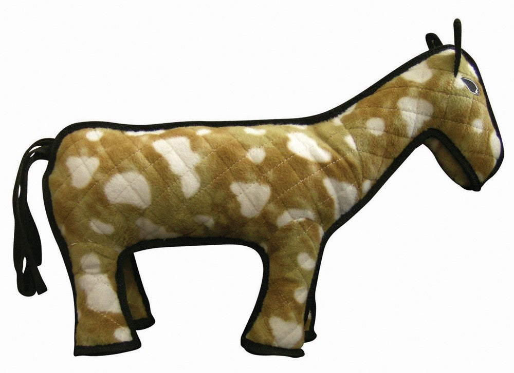Tuffy Barnyard Horse Durable Dog Toy Brown, 1ea/19.5 in
