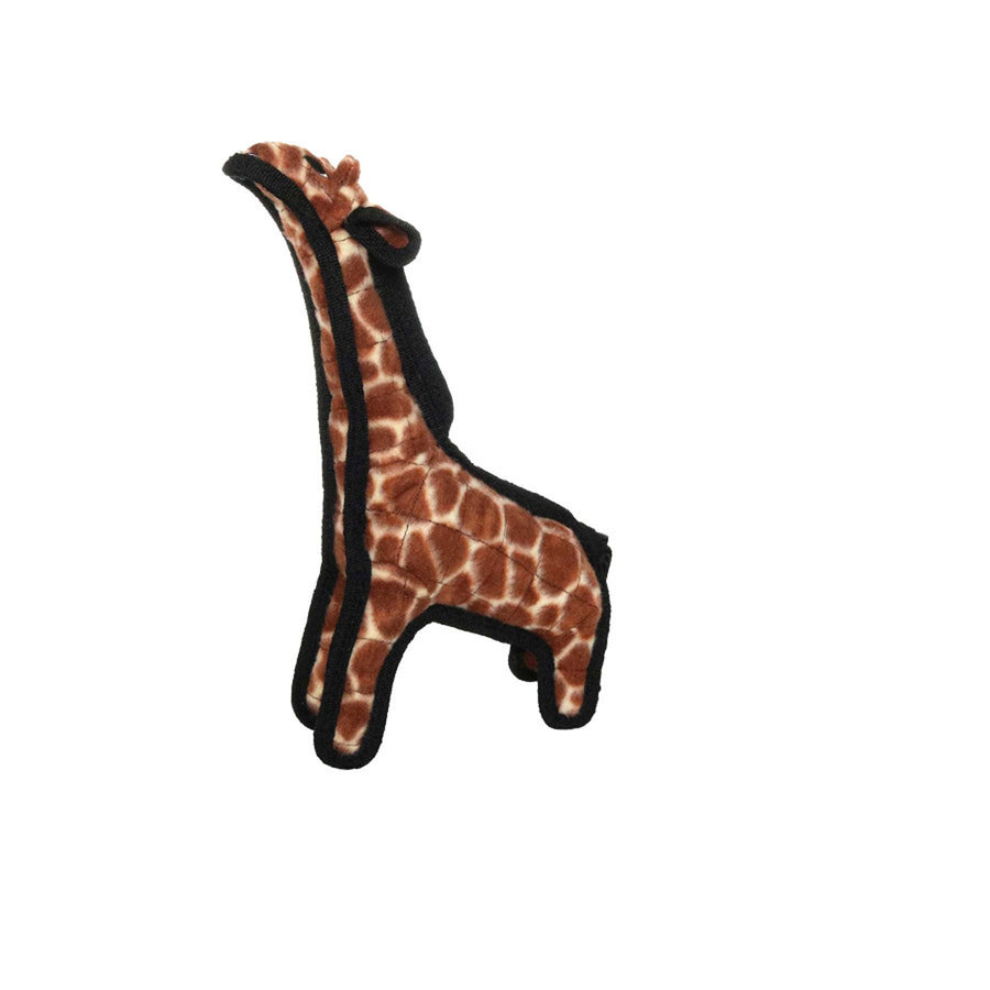 Tuffy Jr Zoo Giraffe Durable Dog Toy Brown, 1ea/11 in