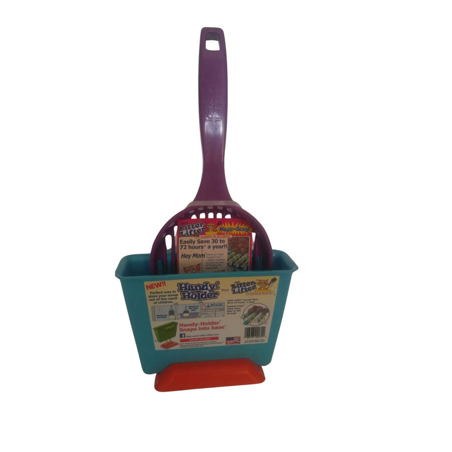 Litter-Lifter Magic Cat Scoop with Handy Holder Combo Assorted, 1ea