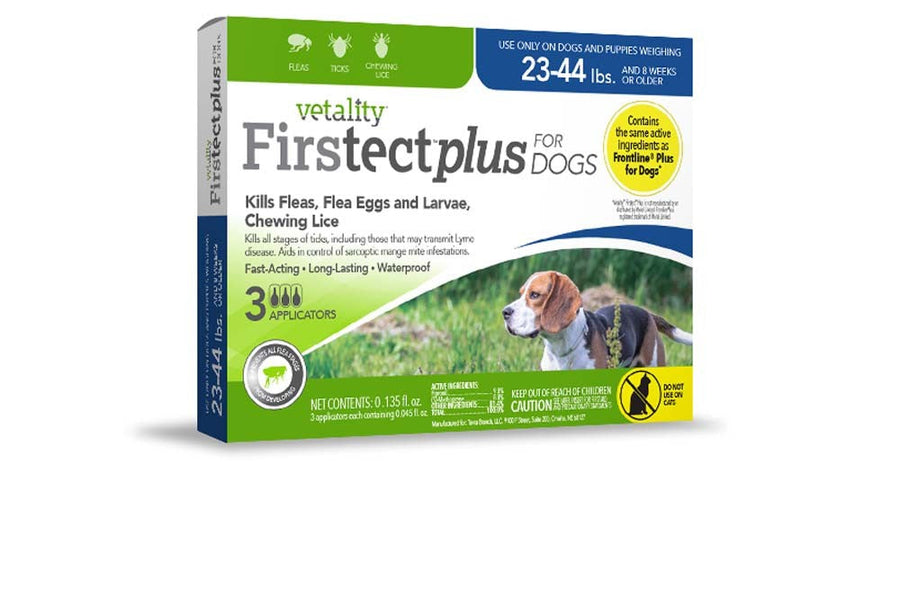 Vetality Firstect Plus Flea  Tick for Dogs 1ea/2344 lb, 3 ct