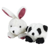 Booda Squatter Panda/Rabbit Small Dog & Puppy Toy Multi-Color 1ea/SM, 2 pk