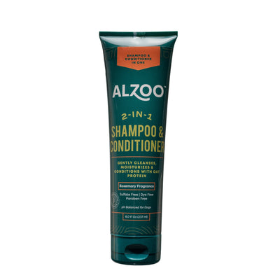 Alzoo Plant-Based Shampoo & Conditioner 2-In-1 8oz.