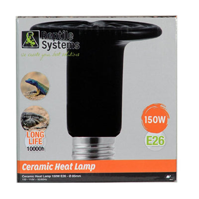 Reptile Systems Ceramic Heat Emitter Black 1ea/150 W