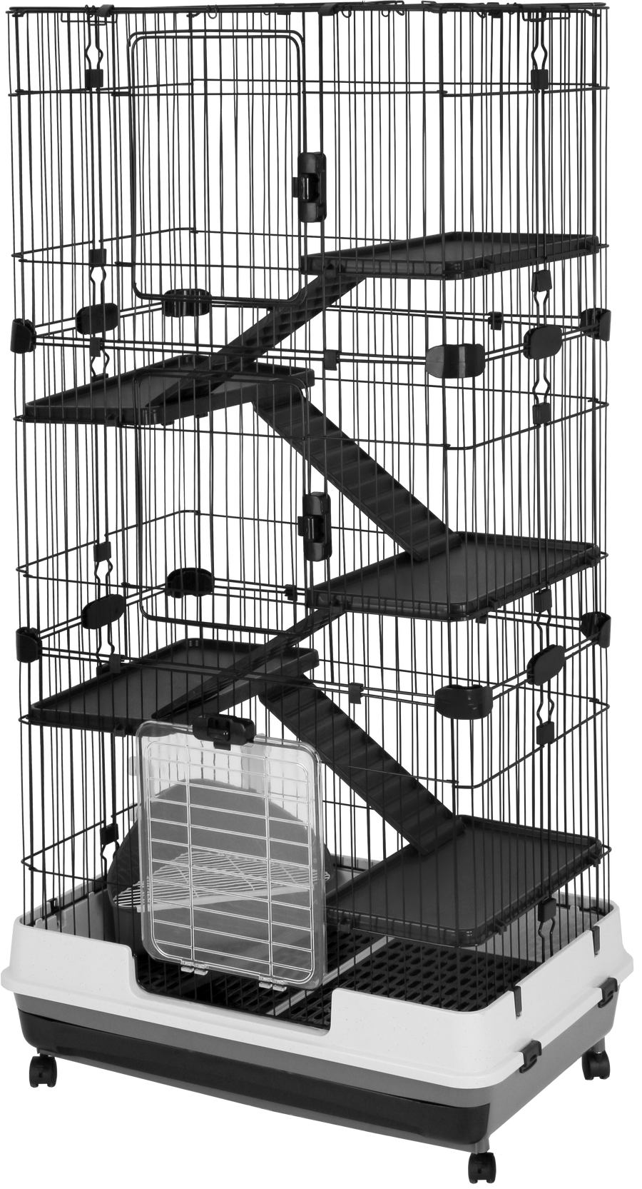 A & E Nibbles Deluxe 6-Level Small Animal Cage-32-x-21-x-60-in.