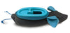 Doc and Phoebe The Hunting Snacker Cat Feeder Black-Blue 3.5in