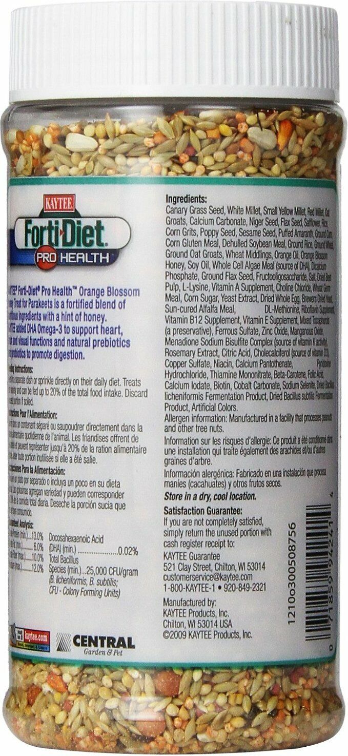 Kaytee Orange Flavored Treat  Parakeet 1ea/10 oz