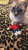 Multipet Mr. Bill Cat Toy 4 inch