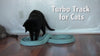 Bergan Turbo Track Cat Toy Slate Blue 1 Pack