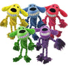 Multipet Loofa Dog Toy w/ Rope Body Assorted 1ea/11 in