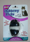 Spot Jittery Mouse Plush Cat Toy Gray; White 3 in