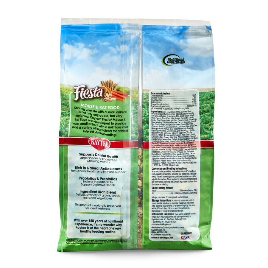 Kaytee Fiesta Mouse  Rat Food 1ea/2 lb