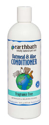 Earthbath Oatmeal & Aloe Conditioner, Fragrance Free 1ea/16 oz