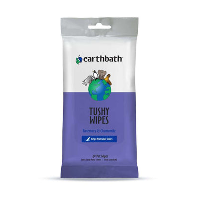 Earthbath Tushy Wipes, Rosemary & Chamomile 1ea/30 ct