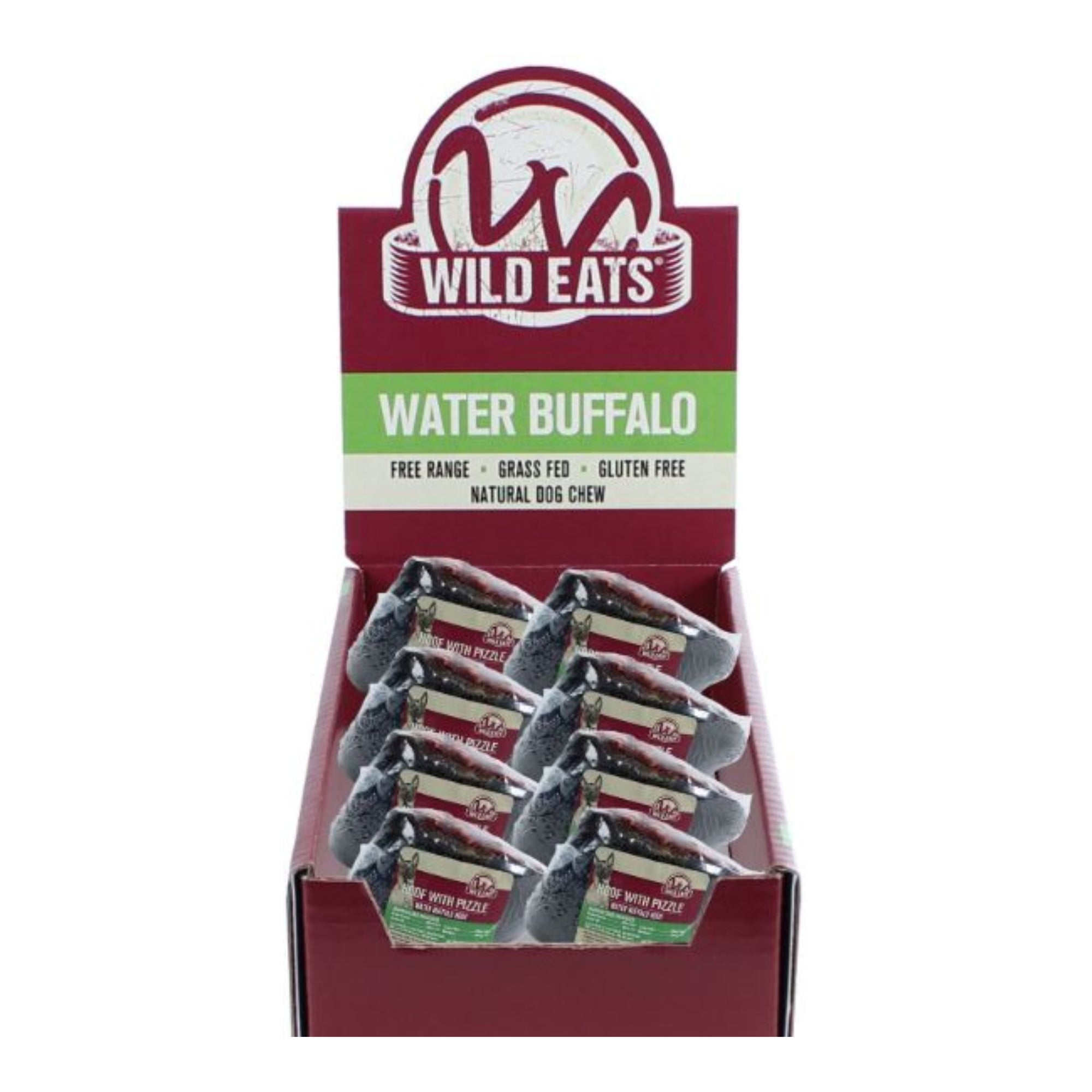Wild Eats Horn With Pizzle Buffalo Small (Case of 12)