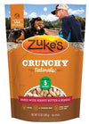 Zukes Dog Crunchy Natural Peanut Butter And Berry 12oz.