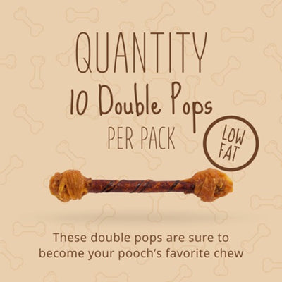 Better Belly Double Pops Peanut Butter 10 count