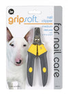 JW Pet Deluxe Dog Nail Clipper Grey/Yellow 1ea/MD