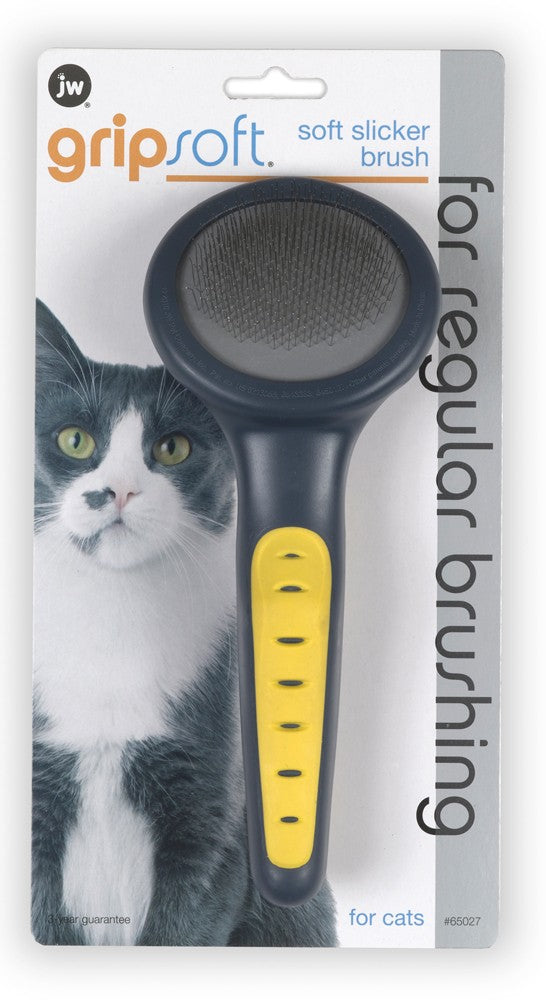 JW GripSoft Cat Soft Slicker Brush