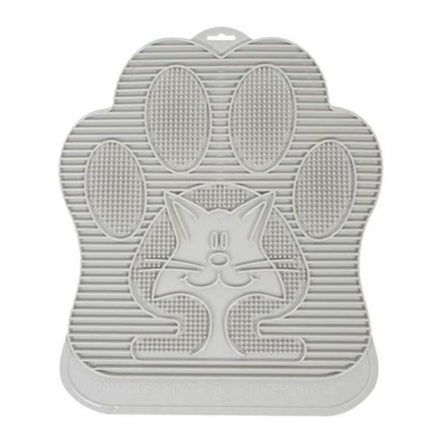 Omega Paw Cat Paw Cleaning Litter Mat Light Gray 1Ea