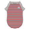 Canada Pooch Dog Henley Tee Stripe 10