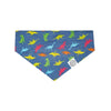 Canada Pooch Dog Bandana Navy Dinosaurs Small/Medium