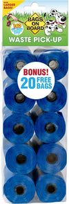 Bags on Board Waste Pick-up Bags Refill Blue 1ea/140 ct