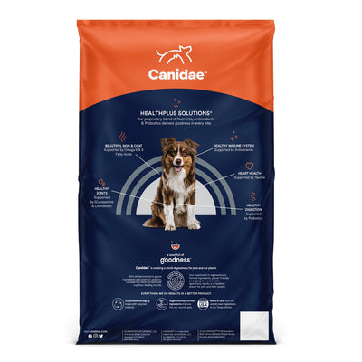 CANIDAE PURE Farm To Bowl GrainFree LID Dry Dog Food Salmon  Sweet Potato, 1ea/4 lb