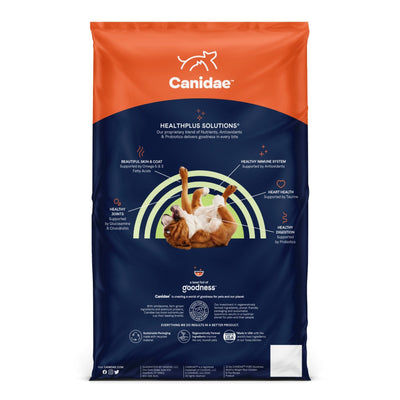 CANIDAE PURE Farm To Bowl GrainFree LID Healthy Weight Dry Dog Food Chicken  Pea, 1ea/22 lb